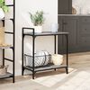 vidaXL K&uuml;chenwagen Grau Sonoma 60,5x31x72,5 cm Holzwerkstoff