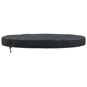 vidaXL Abdeckung f&uuml;r den Tisch im Freien 102 x 102 x 10 cm Rund