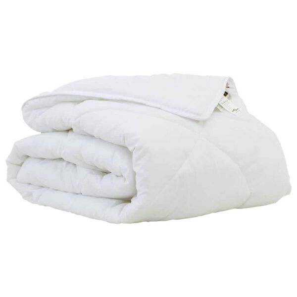 vidaXL Bettdecke Wei&szlig; 200 x 155 x 4 cm Polyester