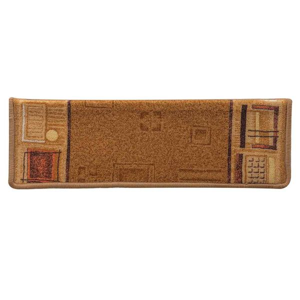 vidaXL Stufenmatten Selbstklebend 5 Stk. 65x21x4 cm Beige