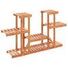 vidaXL Blumenst&auml;nder 110x25x73 cm Massivholz Tanne