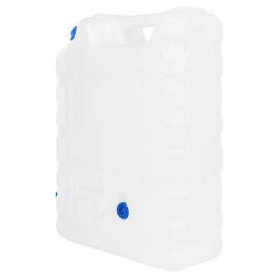 vidaXL Wasserbehälter mit Hahn Transparent 20 L Kunststoff