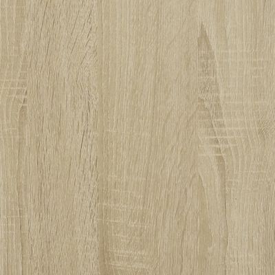 vidaXL Konsolentisch Sonoma-Eiche 100x35x90 cm Holzwerkstoff