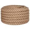 vidaXL Juteseil 5 m L&auml;nge 36 mm St&auml;rke