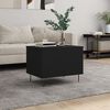vidaXL Couchtisch Schwarz 60x44,5x45 cm Holzwerkstoff