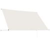 vidaXL Einziehbare Markise 250&times;150 cm Creme