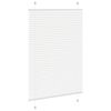 vidaXL Plissee Wei&szlig; 85x150 cm Stoffbreite 84,4 cm Polyester