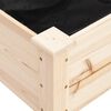 vidaXL Pflanzk&uuml;bel mit Einsatz 161x45x76 cm Massivholz Tanne