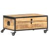 vidaXL Couchtisch 70x50x33 cm Massivholz Mango