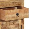 vidaXL Sideboard 110x30x65 cm Massivholz Mango