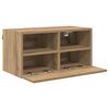 vidaXL TV-Wandschrank Artisan-Eiche 60 x 30 x 30 cm Holzwerkstoff
