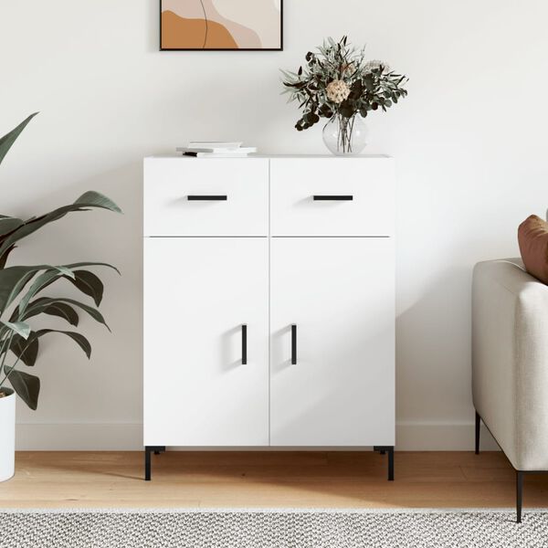 vidaXL Sideboard Wei&szlig; 69,5x34x90 cm Holzwerkstoff