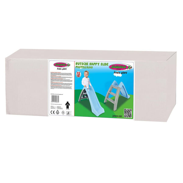 JAMARA Kinderrutsche Happy Slide Pastellblau