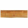 vidaXL Tischplatte mit Baumkante 120x30x2,5 cm Massivholz Mango