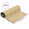 vidaXL Steinfolie Natur-Sand 300x100 cm