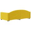 vidaXL Tagesbett Ausziehbar Gelb 90x200 cm Samt