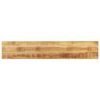 vidaXL Tischplatte 140x40x3,8 cm Rechteckig Raues Massivholz Mango