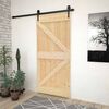 vidaXL T&uuml;r NARVIK Natur 90 x 210 cm Massivkiefer