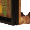 vidaXL Weinregal Braun 100 x 45 x 33 cm Massives Altholz