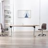 vidaXL Esszimmerst&uuml;hle 2 Stk. Taupe Stoff