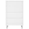 vidaXL Highboard Wei&szlig; 57x35x90 cm Holzwerkstoff