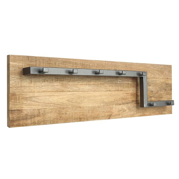 LABEL51 Garderobe Road 90x13x25 cm L Grau