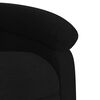 vidaXL Massage-Relaxsessel, schwarzer Stoff
