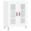 vidaXL Highboard Wei&szlig; 69,5x34x180 cm Holzwerkstoff
