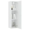 vidaXL TV-Schrank Wei&szlig; 30,5x30x110 cm Holzwerkstoff
