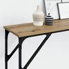 vidaXL Konsolentisch Artisan-Eiche 200 x 29 x 75 cm