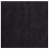 vidaXL Teppich HUARTE Kurzflor Weich und Waschbar Schwarz 200x200 cm