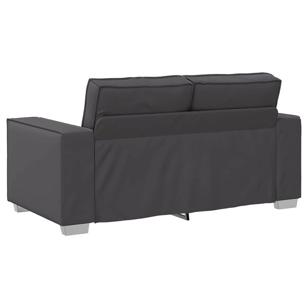 vidaXL Sofa 120cm Grau Stoff