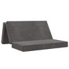 vidaXL Klappsofa Bett 140 x 67 x 45 cm Dunkelgrau