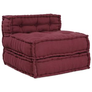 vidaXL Modulares Sofaelement Kastanienbraun 70x70x54 cm Stoff
