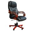 vidaXL Chefsessel Schwarz