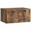 vidaXL Wandmontierter TV-Schrank 59,5 x 41 x 30 cm Ger&auml;ucherte Eiche