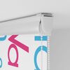 vidaXL Duschrollo mit Kassette 70x240 cm Stoffbreite 66 cm