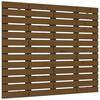 vidaXL Wand-Kopfteil Honigbraun 81x3x91,5 cm Massivholz Kiefer
