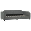 vidaXL Tagesbett Dunkelgrau 90x200 cm Stoff