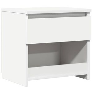 vidaXL Nachttisch Wei&szlig; 40x30x39 cm Holzwerkstoff
