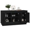 vidaXL Sideboard Schwarz 102x35x55 cm Holzwerkstoff