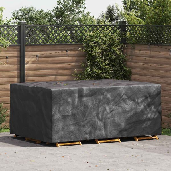 vidaXL M&ouml;belbezug Uni Schwarz 230 x 165 x 80 cm 420D