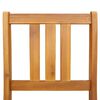 vidaXL Gartenstuhl 8 pcs &Ouml;l-Natur 40 x 42 x 85 cm Massivholz Akazie