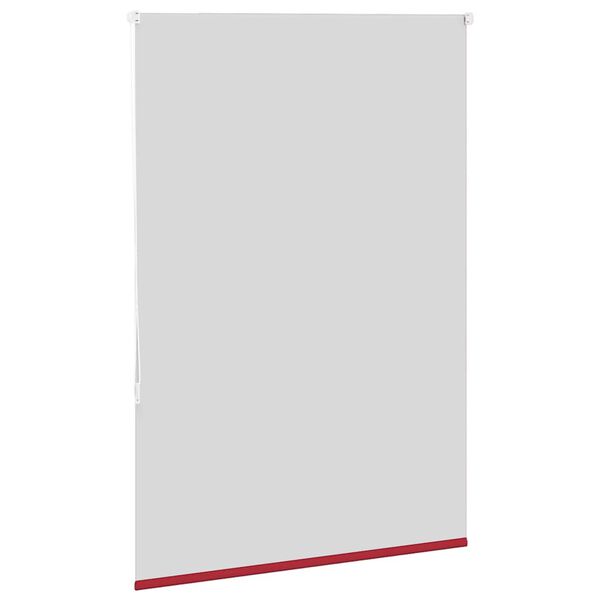 vidaXL Verdunkelungsrollo Rot 95x175 cm Stoffbreite 90,7 cm Polyester