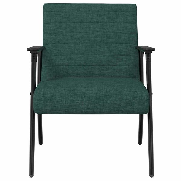 vidaXL Sessel Dunkelgr&uuml;n 59 x 75 x 78 cm Stoff