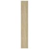 vidaXL B&uuml;cherregal/Raumteiler Sonoma-Eiche 80x30x198 cm Holzwerkstoff