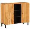 vidaXL Beistellschrank 90x33x75 cm Massivholz Akazie
