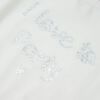 Kinder-T-Shirt mit R&uuml;schen&auml;rmeln Wei&szlig; 140