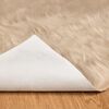 vidaXL Kunstschaffell Teppich Tafalla Beige 60 x 110 cm Polyester