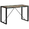 vidaXL Esstisch 120x55x76 cm Altholz Massiv